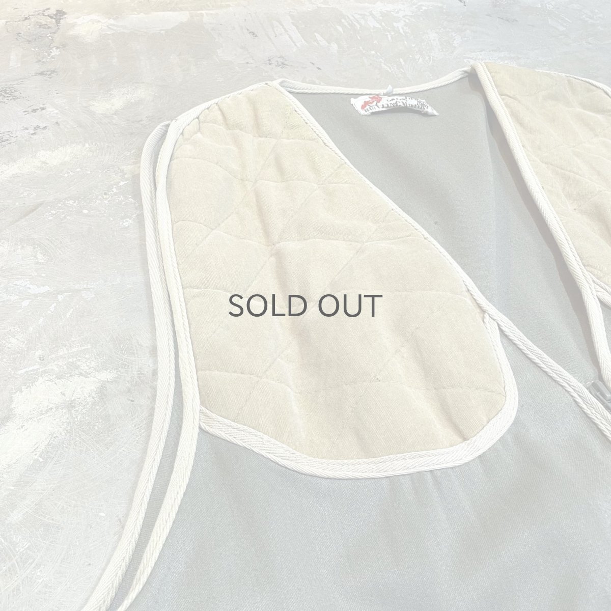 画像3: OLD COLOR SWITCHED HUNTING VEST / Mens L (3)