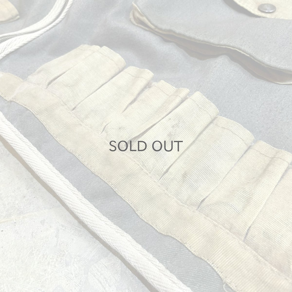 画像10: OLD COLOR SWITCHED HUNTING VEST / Mens L (10)