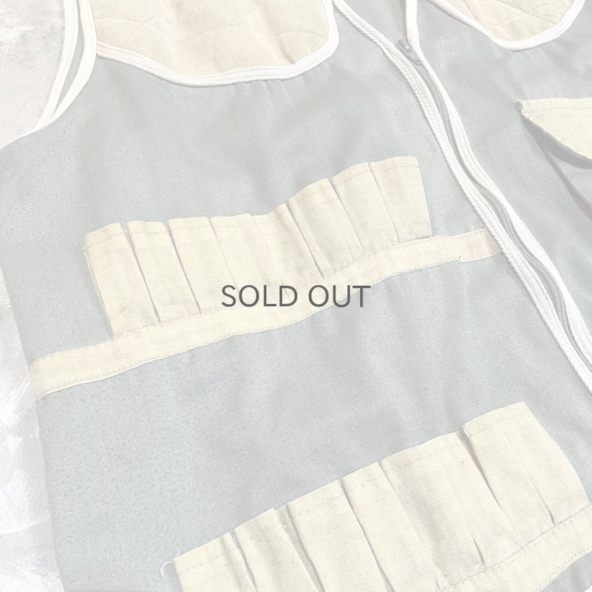 画像5: OLD COLOR SWITCHED HUNTING VEST / Mens L (5)