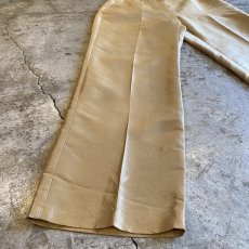 画像5: COLOR LUSTER DESIGN SLACKS PANTS / W30 (5)