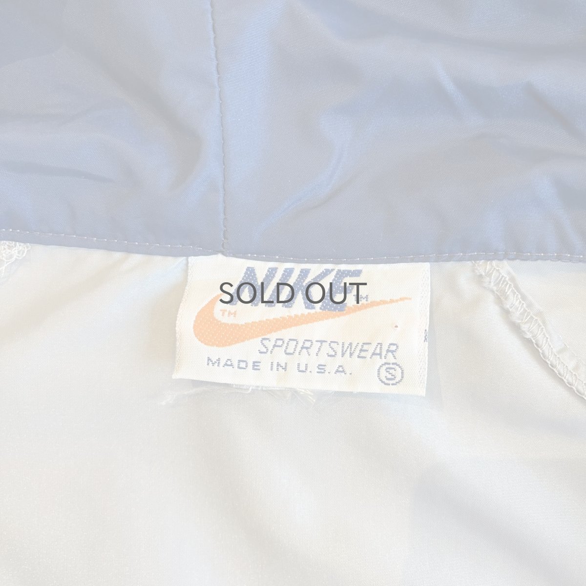 画像12: 70's【NIKE】BI COLOR DESIGN NYLON ZIP UP JACKET / Ladies M(S) / MADE IN USA (12)