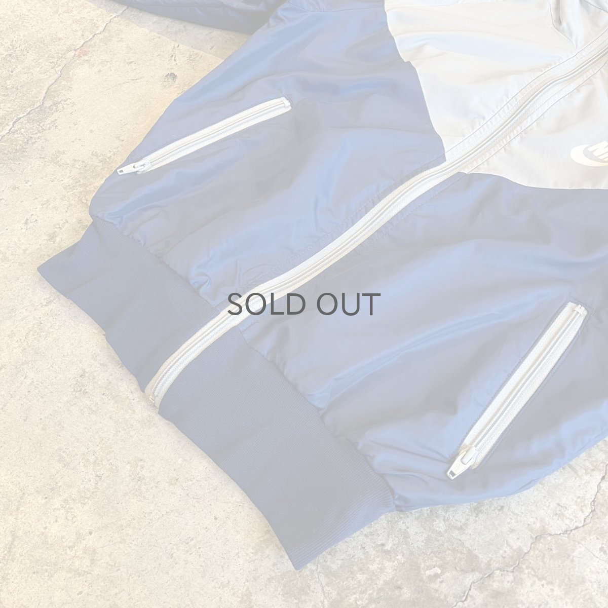 画像4: 70's【NIKE】BI COLOR DESIGN NYLON ZIP UP JACKET / Ladies M(S) / MADE IN USA (4)