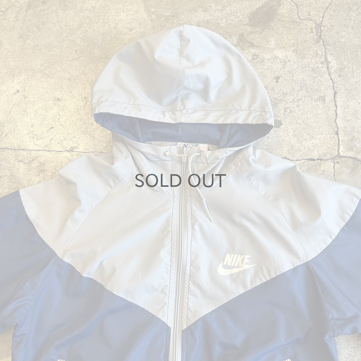 画像9: 70's【NIKE】BI COLOR DESIGN NYLON ZIP UP JACKET / Ladies M(S) / MADE IN USA (9)