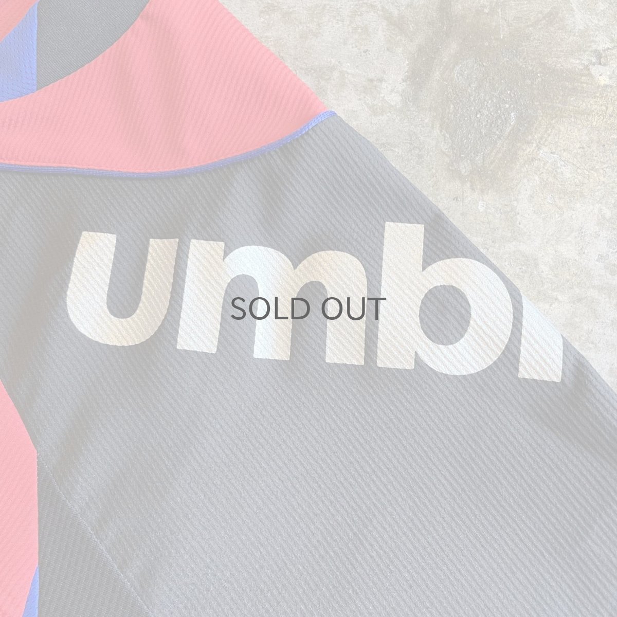 画像10:  【UMBRO】3 COLOR PATCHWORK PATTERN DESIGN L/S GAME TOPS / Ladies L  (10)