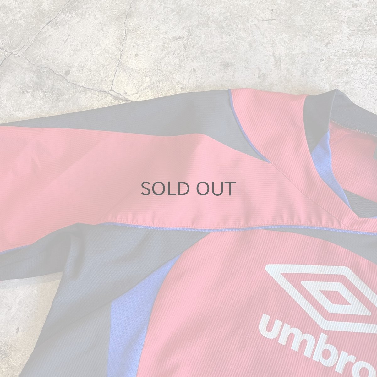 画像9:  【UMBRO】3 COLOR PATCHWORK PATTERN DESIGN L/S GAME TOPS / Ladies L  (9)