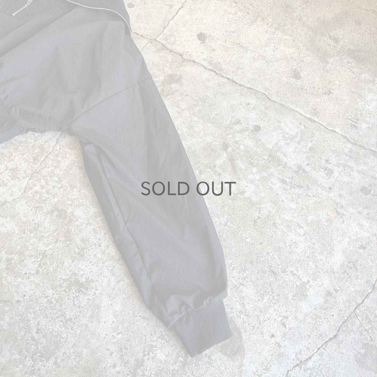 画像6: FRONT ZIP RIB SAILOR DESIGN SHORT L/S TOPS / Ladies M (6)