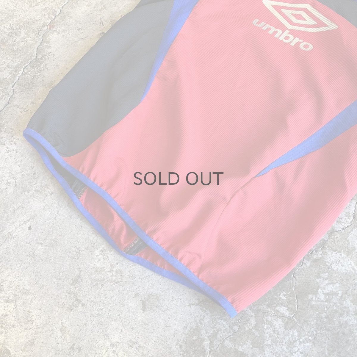 画像4:  【UMBRO】3 COLOR PATCHWORK PATTERN DESIGN L/S GAME TOPS / Ladies L  (4)