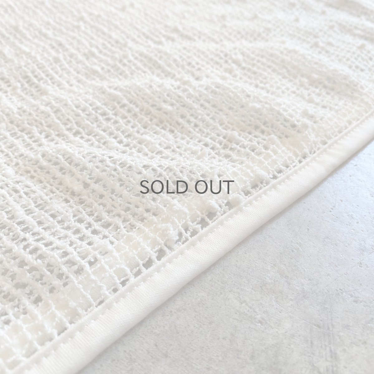 画像10: WHITE COLOR MESH DESIGN L/S TOPS / Ladies L (10)