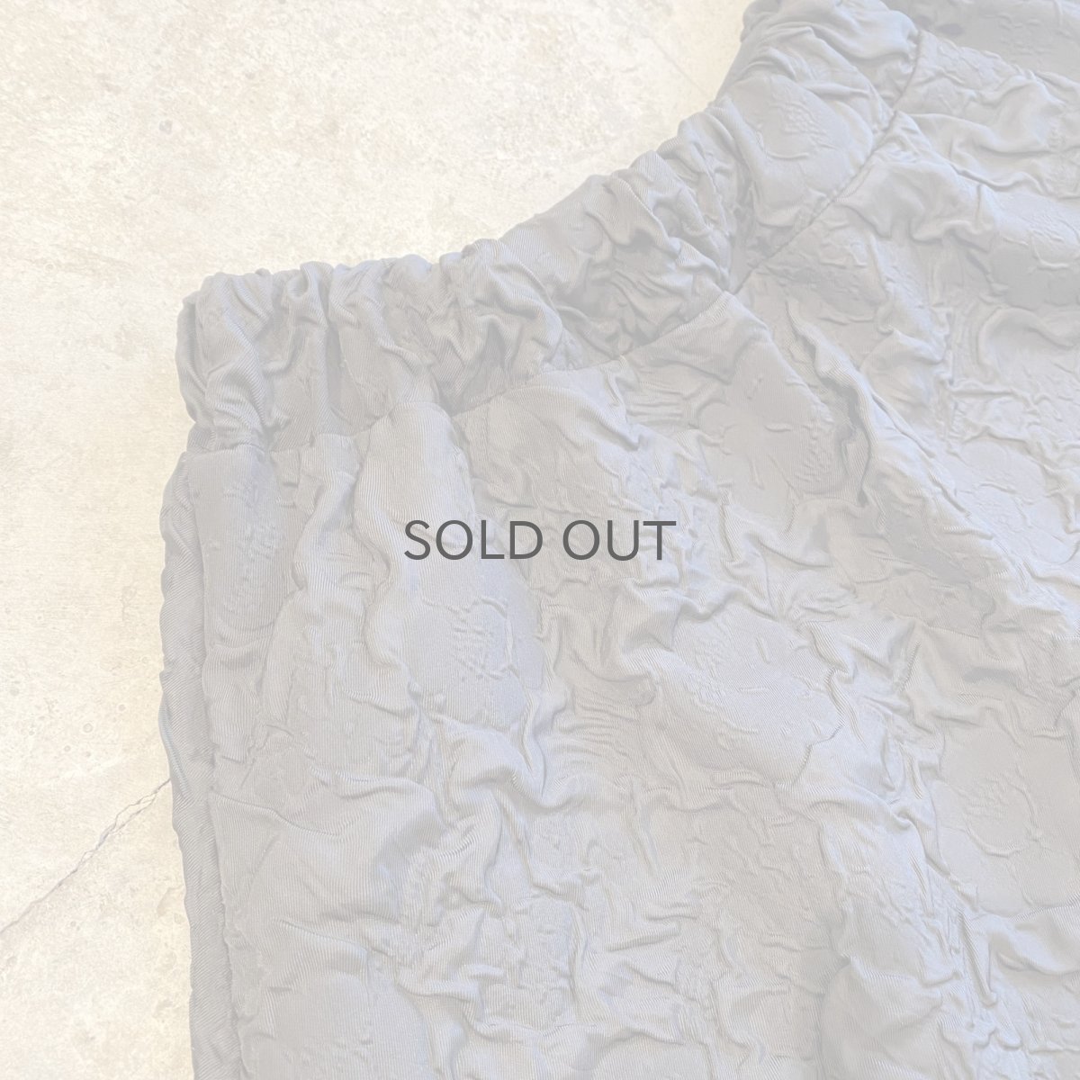 画像6: FLORAL EMBOSS DESIGN FLARE VOLUME SKIRT / W25~W34 (6)