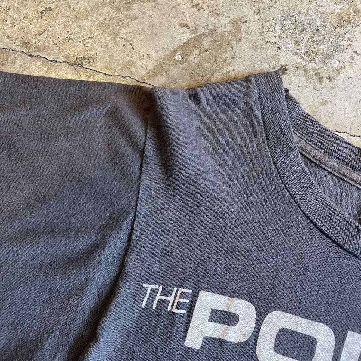 画像9: 80's "THE POLICE" BOTH SIDES PRINTED ROCK TEE / Ladies M / MADE IN USA  (9)