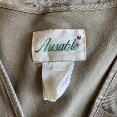 画像12: BEIGE COLOR 12 POCKET DESIGN FISHING VEST / Ladies L (12)