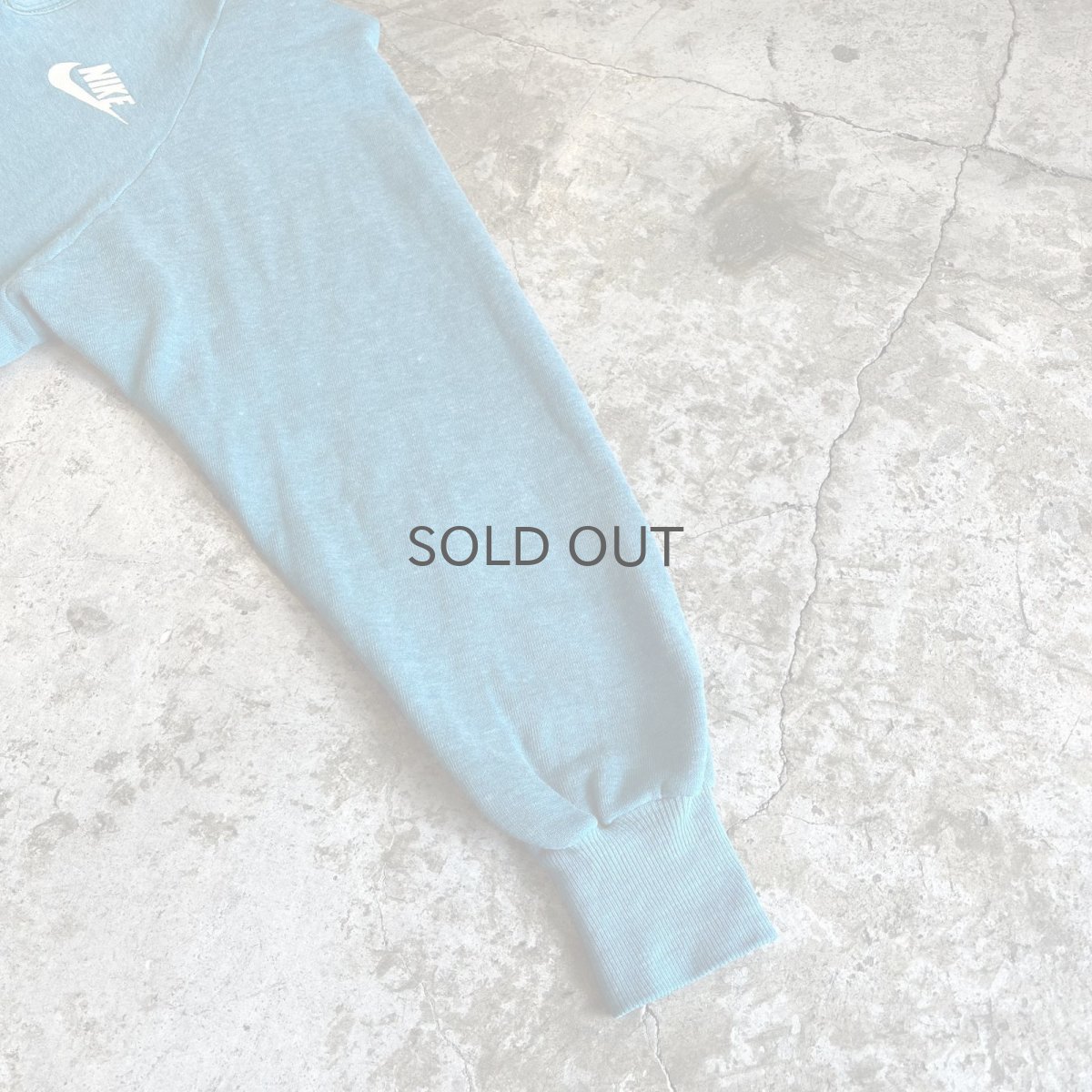 画像6: 70's【NIKE】HALF ZIP DESIGN COLOR SWEAT HOODIE / Ladies M(SM) / MADE IN USA (6)