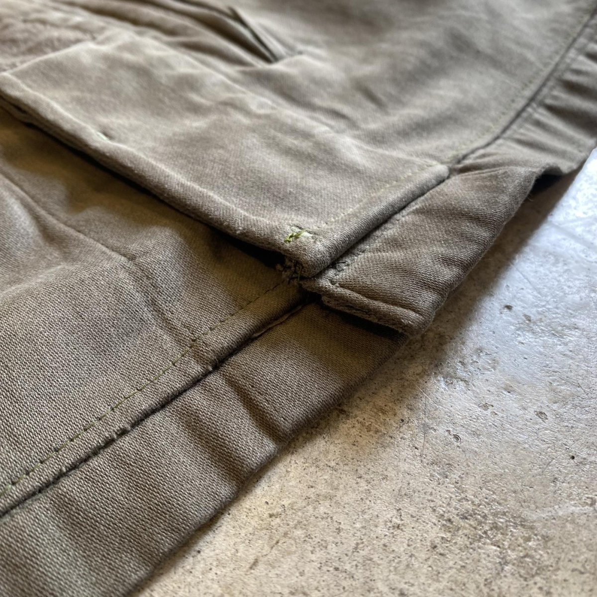 画像11: NO COLLAR MILITARY SHORT DESIGN JACKET / Ladies M (11)