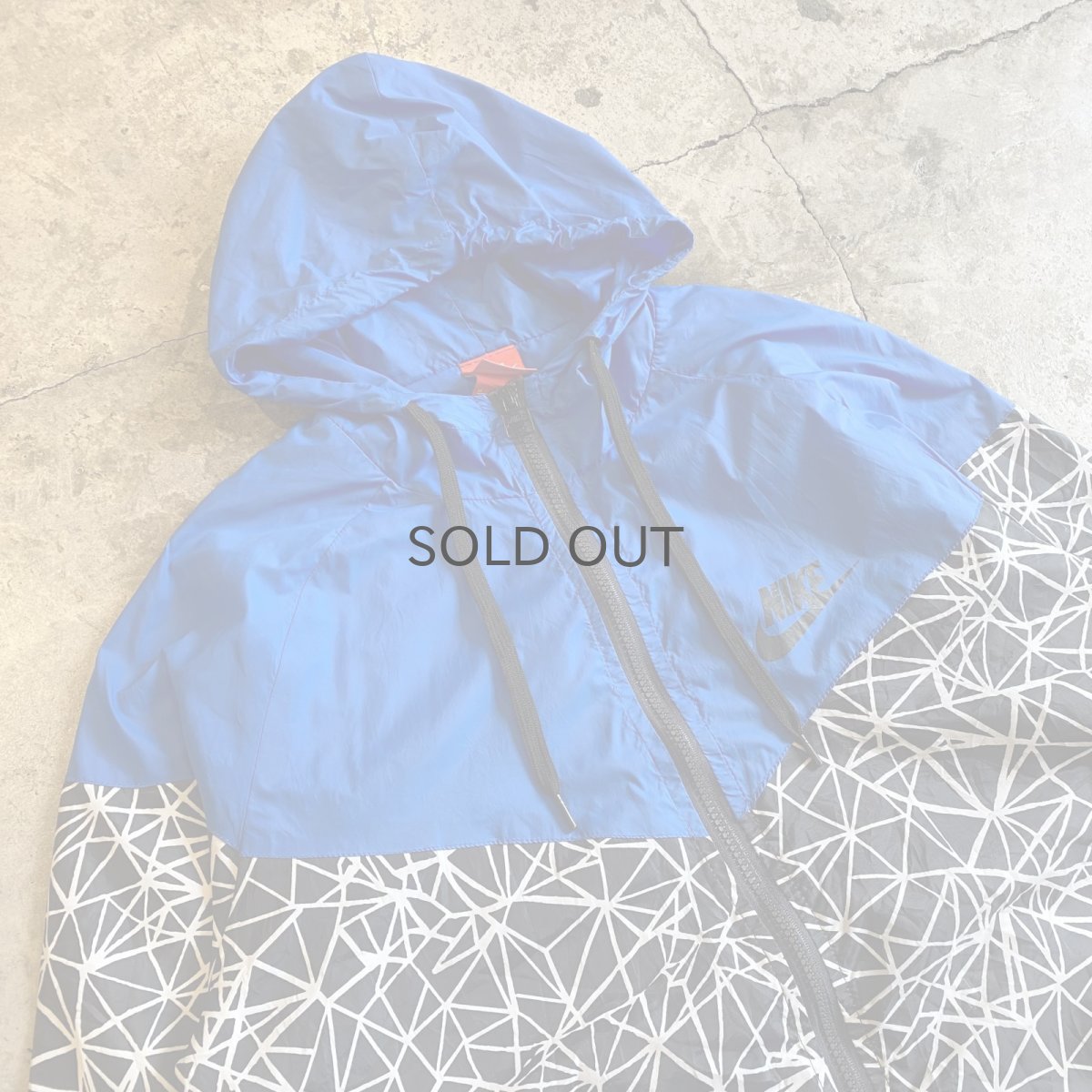 画像3: 【NIKE】POINT COLOR DESIGN PATTERN NYLON ZIP UP JACKET / Ladies M (3)