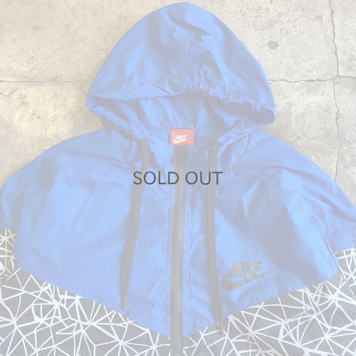 画像6: 【NIKE】POINT COLOR DESIGN PATTERN NYLON ZIP UP JACKET / Ladies M (6)