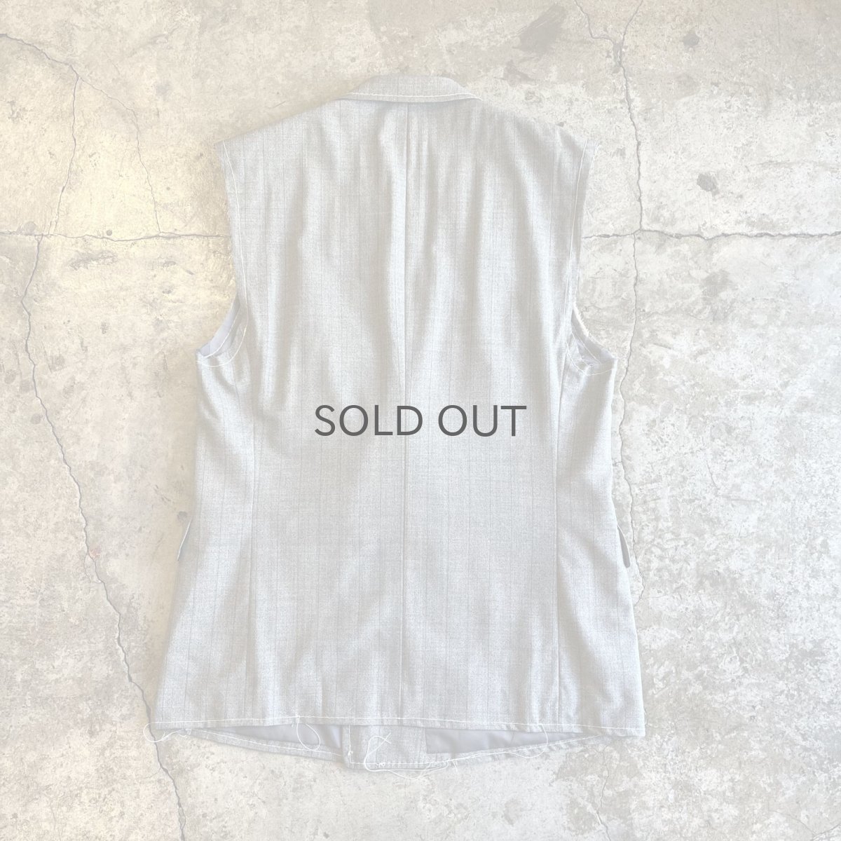 画像2: 【Wiz&Witch】"OUT STITCH" ~Christian Dior~ TAYLOR VEST  / OS (2)