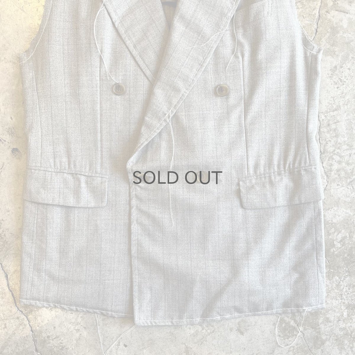 画像8: 【Wiz&Witch】"OUT STITCH" ~Christian Dior~ TAYLOR VEST  / OS (8)