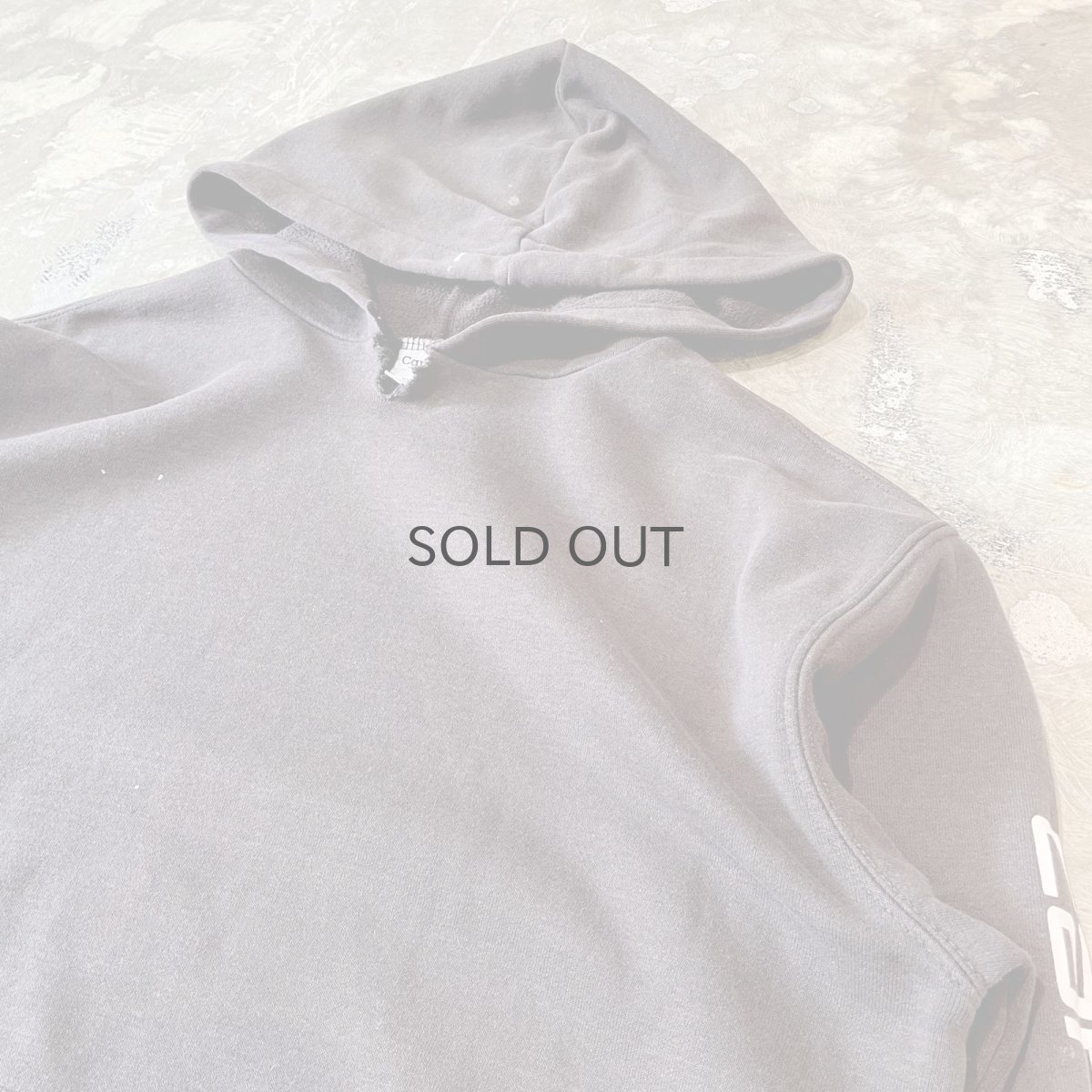 画像4: 【CARHARTT】PAINTED SLEEVE LOGO SWEAT HOODIE　/ Mens M(L) (4)