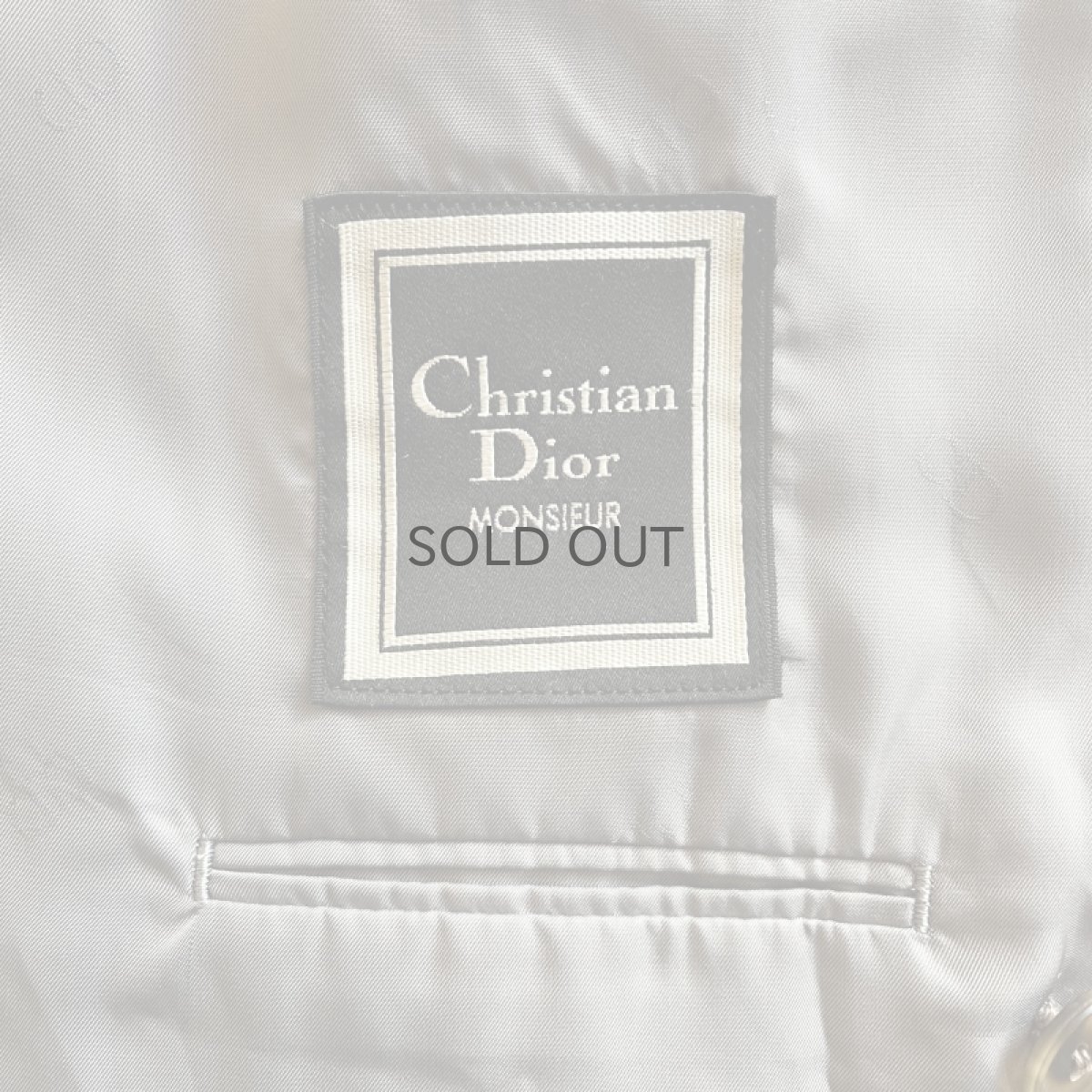 画像9: 【Wiz&Witch】"OUT STITCH" ~Christian Dior~ TAYLOR VEST  / OS (9)