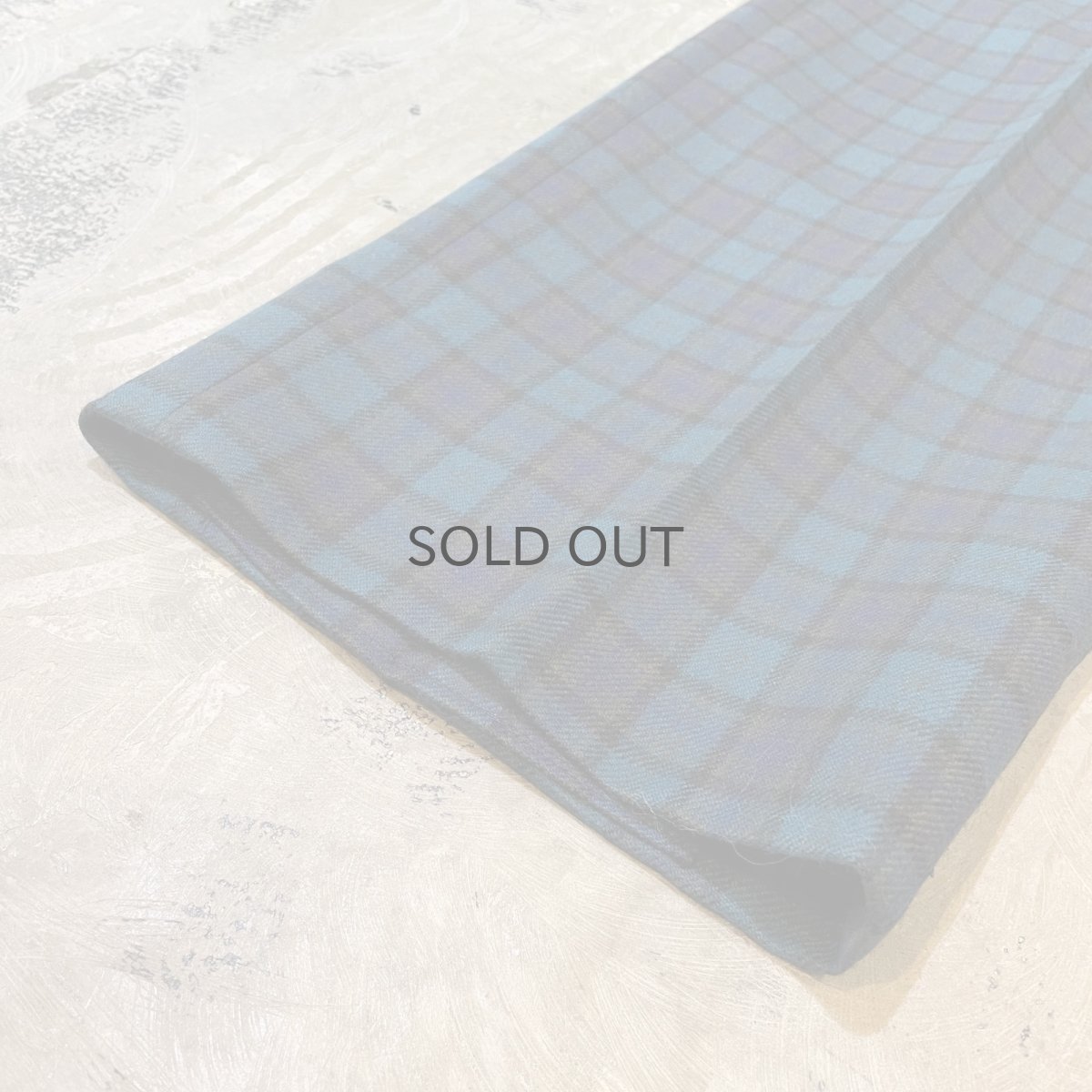 画像8: 【CHRISTIAN DIOR】ALL OVER CHECK PATTERN SLACKS / W29 (8)