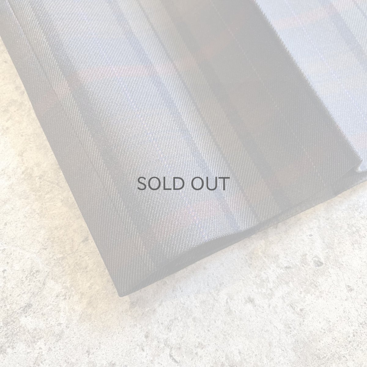 画像3: TARTAN CHECK PATTERN 2 TUCK DESIGN SLACKS PANTS / W30 (3)