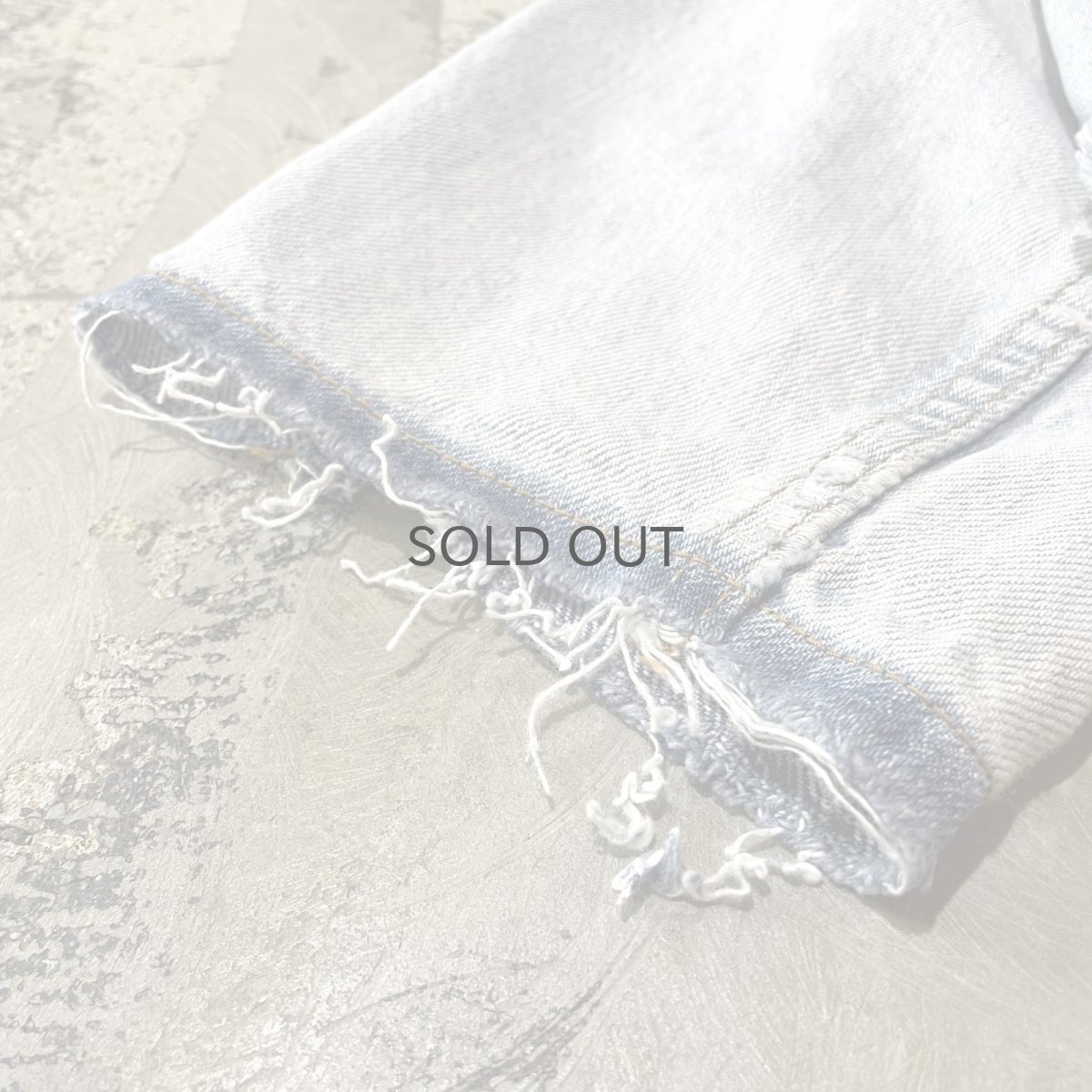 画像8: 【Wiz&Witch】"WANDERER" NO COLLAR W ZIP UP DENIM JACKET / OS (8)