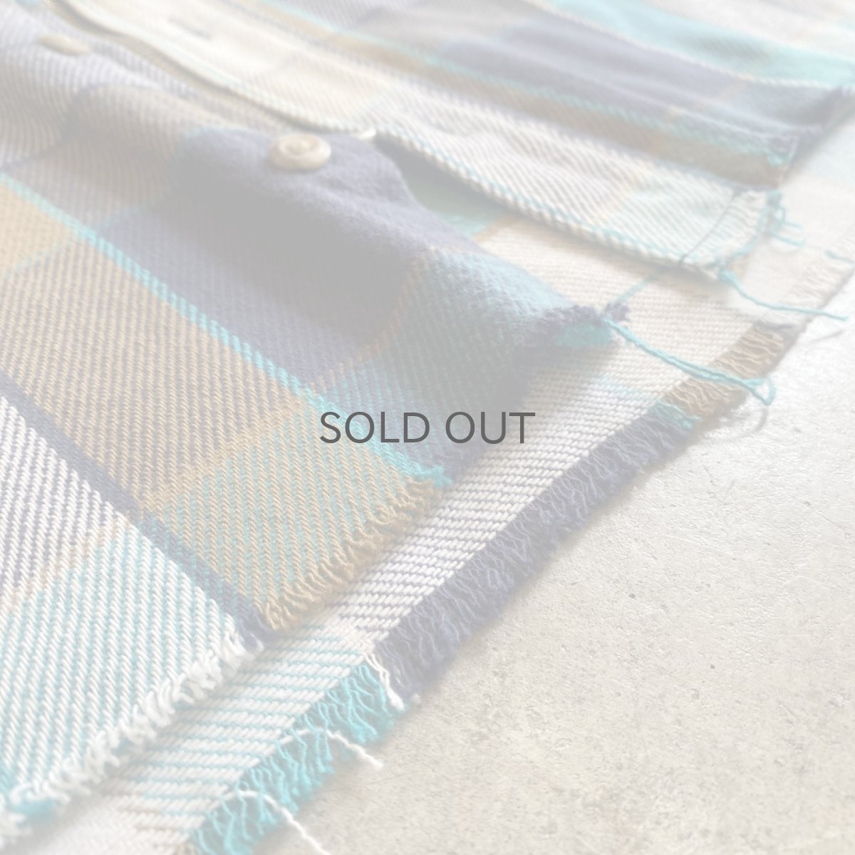 画像11: 【Wiz&Witch】"WANDERER" NO COLLAR ZIP UP FLANNEL SHIRT / OS (11)