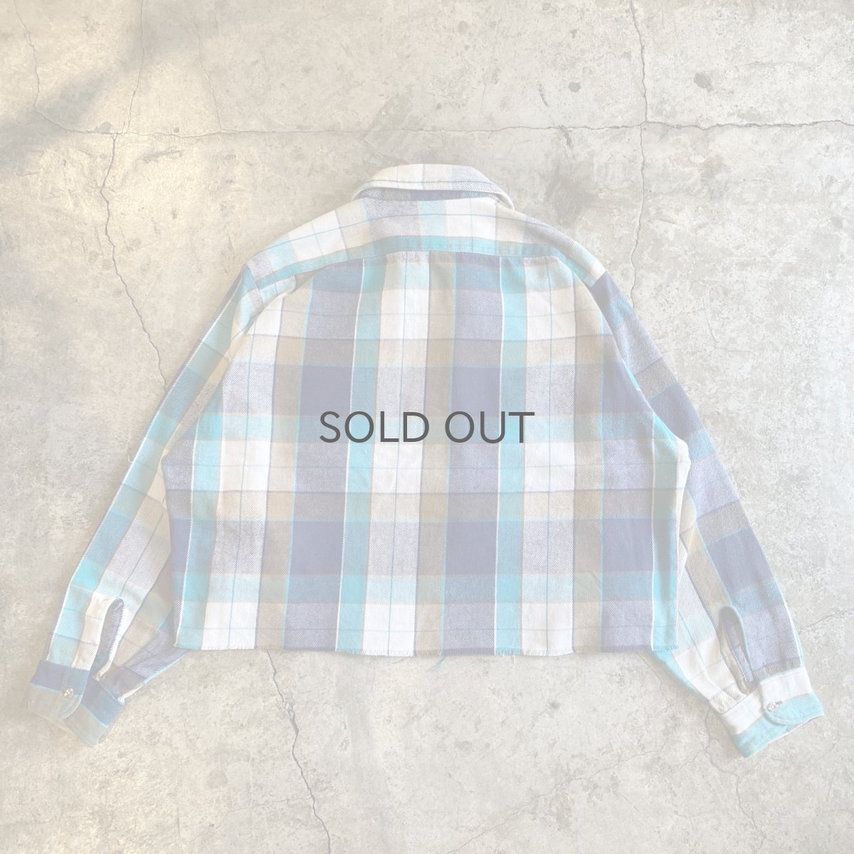 画像2: 【Wiz&Witch】"WANDERER" NO COLLAR ZIP UP FLANNEL SHIRT / OS (2)