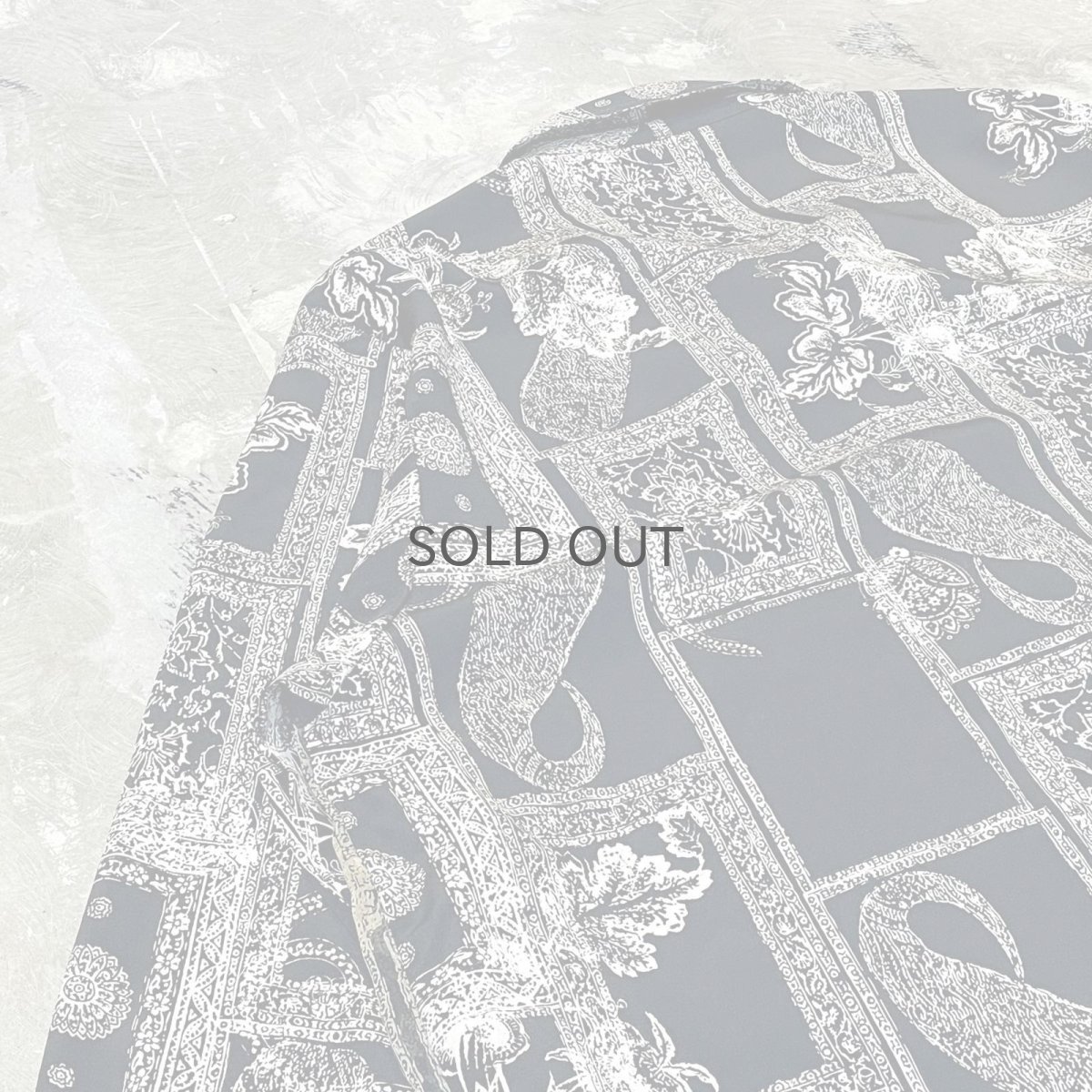 画像10: ALL OVER PATTERN FRONT LAYERED L/S SHIRT / Mens S (10)