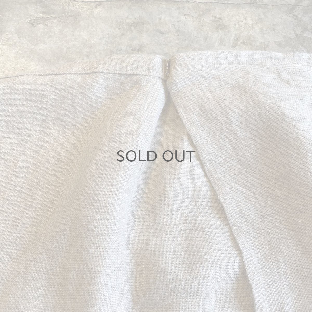 画像7: 【DENY】DESIGN WRAP LINEN SKIRT / W28~W30 / MADE IN USA (7)