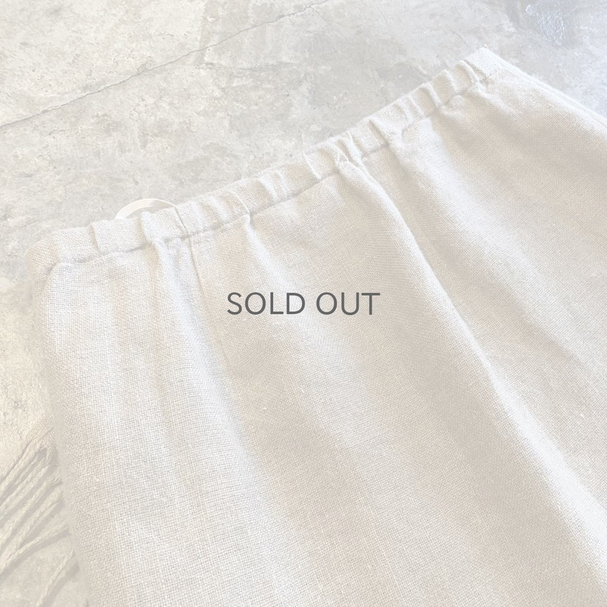 画像9: 【DENY】DESIGN WRAP LINEN SKIRT / W28~W30 / MADE IN USA (9)