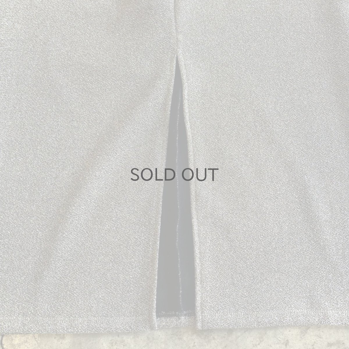 画像9: SILVER COLOR GLITTER SIDE SLIT DESIGN SKIRT / W25~W34 (9)