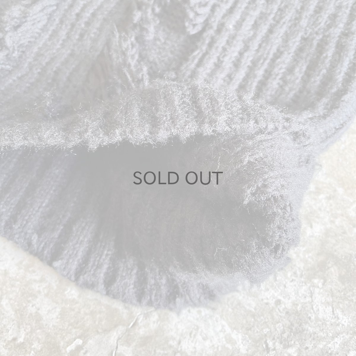 画像5: FRINGE LINE DESIGN SHORT KNIT SWEATER / Ladies M (5)