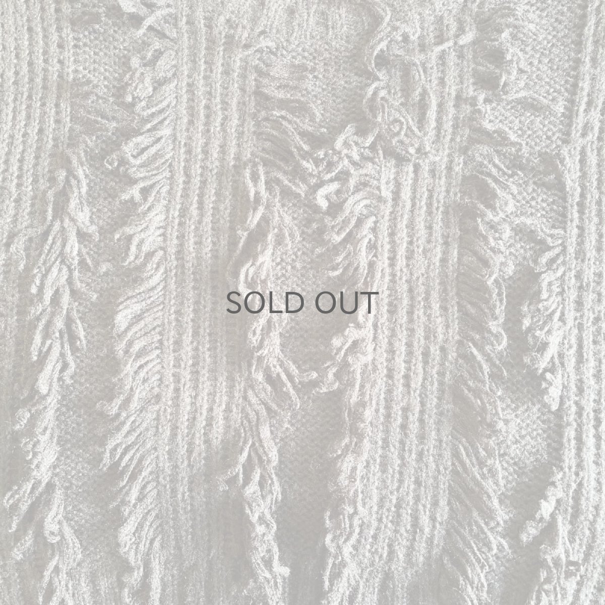 画像11: FRINGE LINE DESIGN SHORT KNIT SWEATER / Ladies M (11)