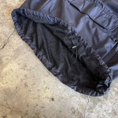 画像5: FRONT POCKET HALF ZIP UP DESIGN NYLON ANORAK HOODIE / Ladies L(M) (5)