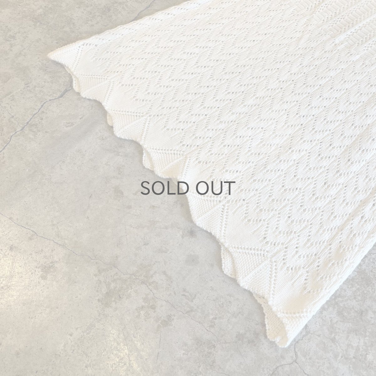 画像5: ALL OVER MIX PUNCHING LACE DESIGN COTTON LONG SKIRT / ~W30 (5)