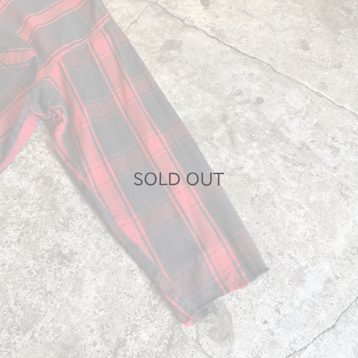 画像6: 【Wiz&Witch】"WANDERER" NO COLLAR ZIP UP FLANNEL SHIRT / OS (6)