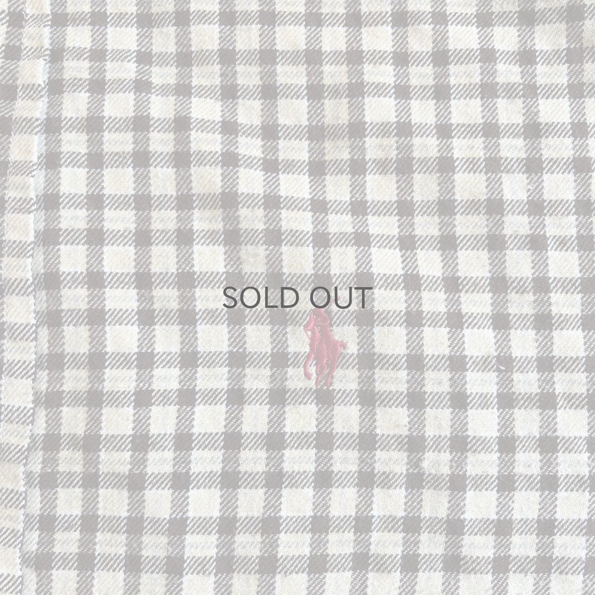 画像11: 【RALPH LAUREN】CHECK PATTERN DOWN DAMAGE SHORT DESIGN L/S SHIRT / Ladies L(M) (11)