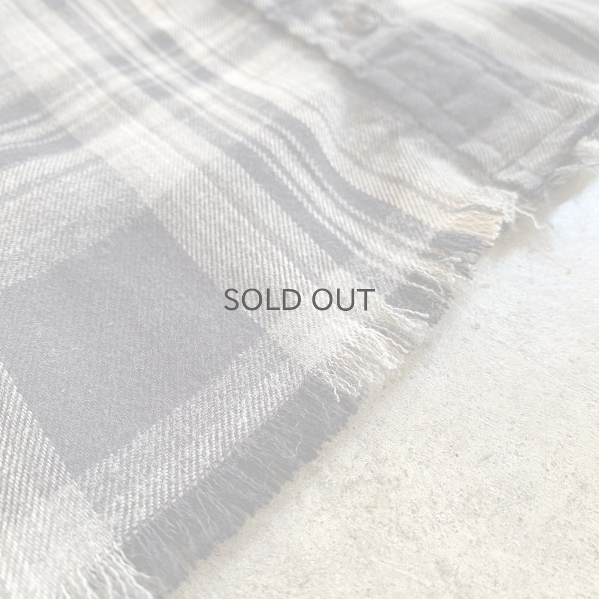 画像10: 【LAUREN RALPH LAUREN】CUT OFF DESIGN STAND COLLAR FLANNEL SHIRT / Ladies 1X(L) (10)