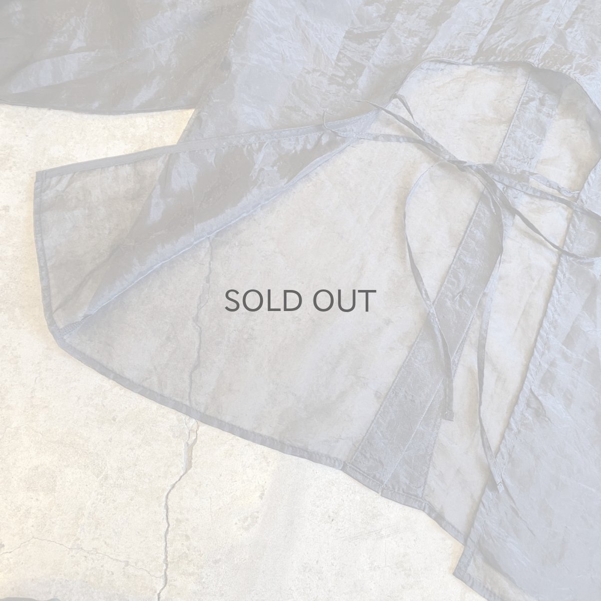 画像11: BACK DESIGN BLACK COLOR DESIGN SHEER SHIRT / Ladies M (11)