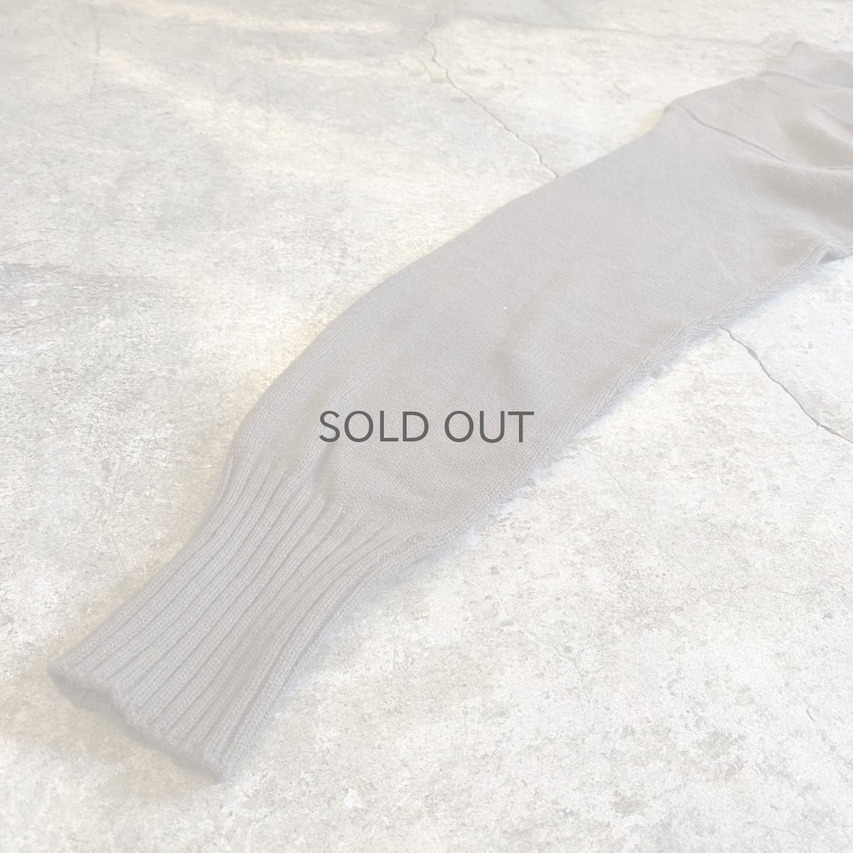 画像7: MILITARY 5 BUTTON HENRY DESIGN KNIT L/S TOPS / Ladies L(M) (7)