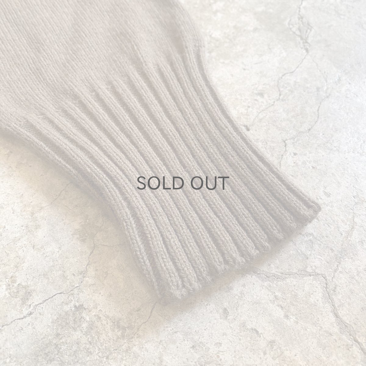 画像10: MILITARY 5 BUTTON HENRY DESIGN KNIT L/S TOPS / Ladies L(M) (10)