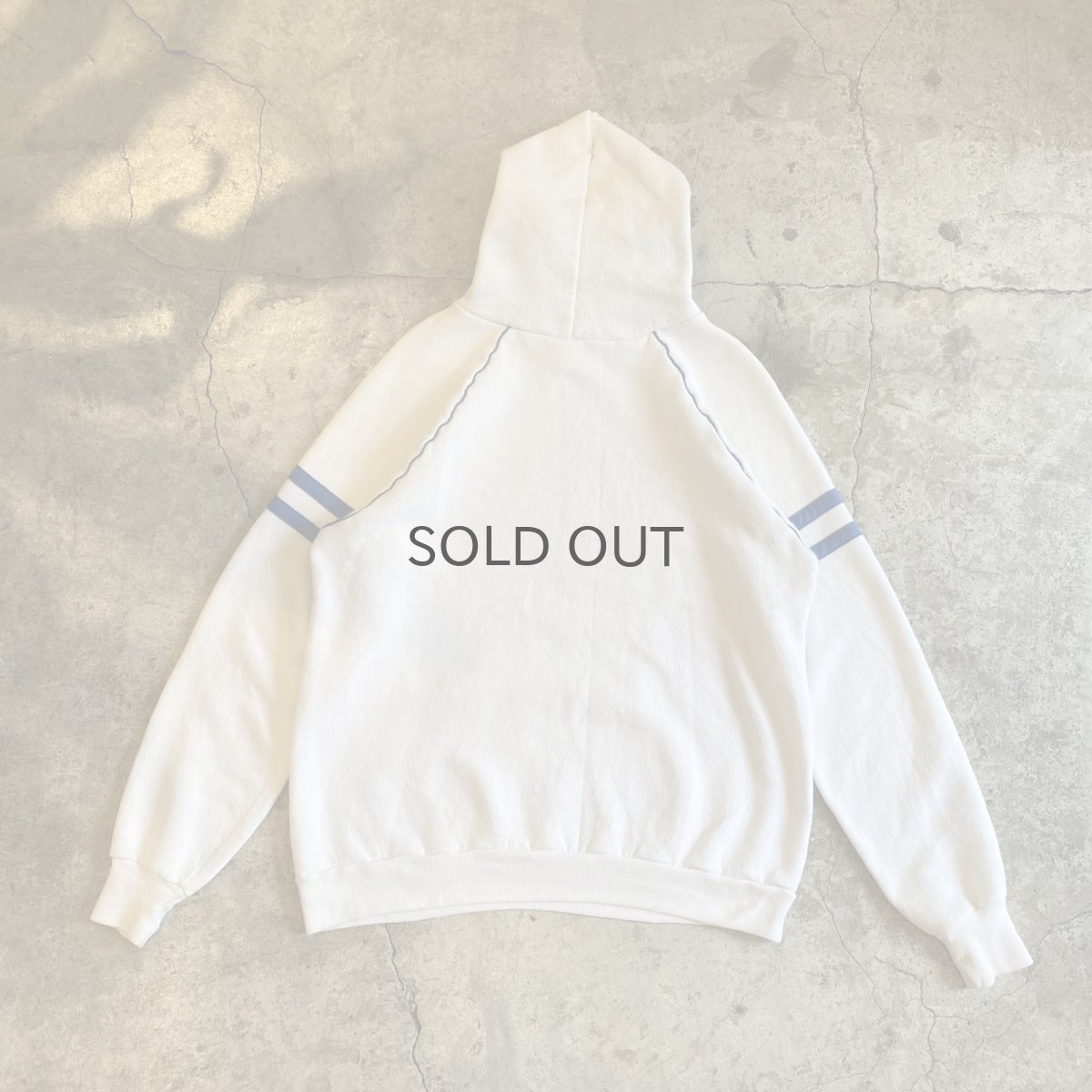 画像2: 80's "YORK" LOGO PRINTED DESIGN COLOR SWEAT HOODIE / Ladies XL(L) (2)