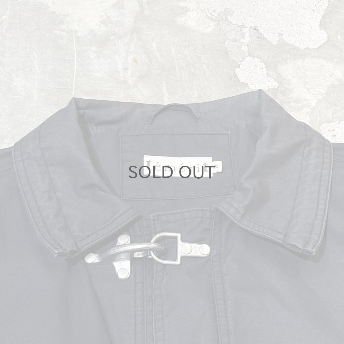 画像11: CHARCOAL COLOR MULTI POCKET FIREMAN JACKET / Mens M(L) (11)