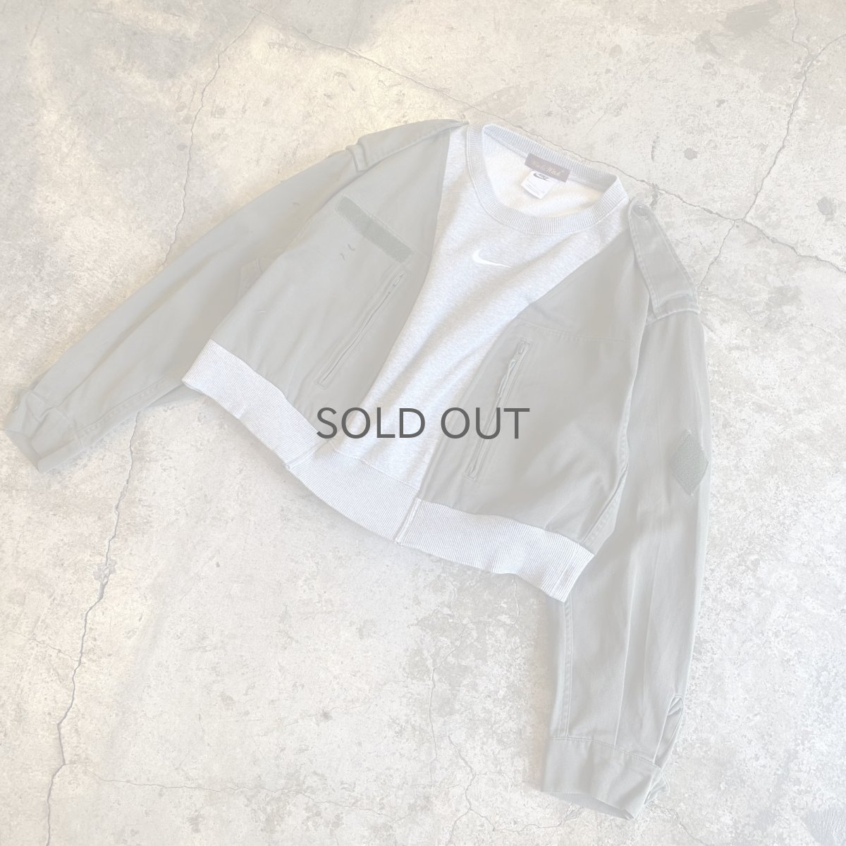 画像4: 【Wiz&Witch】"UNITED" SPORTY MILITARY SWEAT / OS (4)