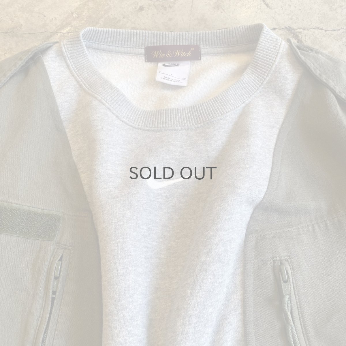 画像5: 【Wiz&Witch】"UNITED" SPORTY MILITARY SWEAT / OS (5)