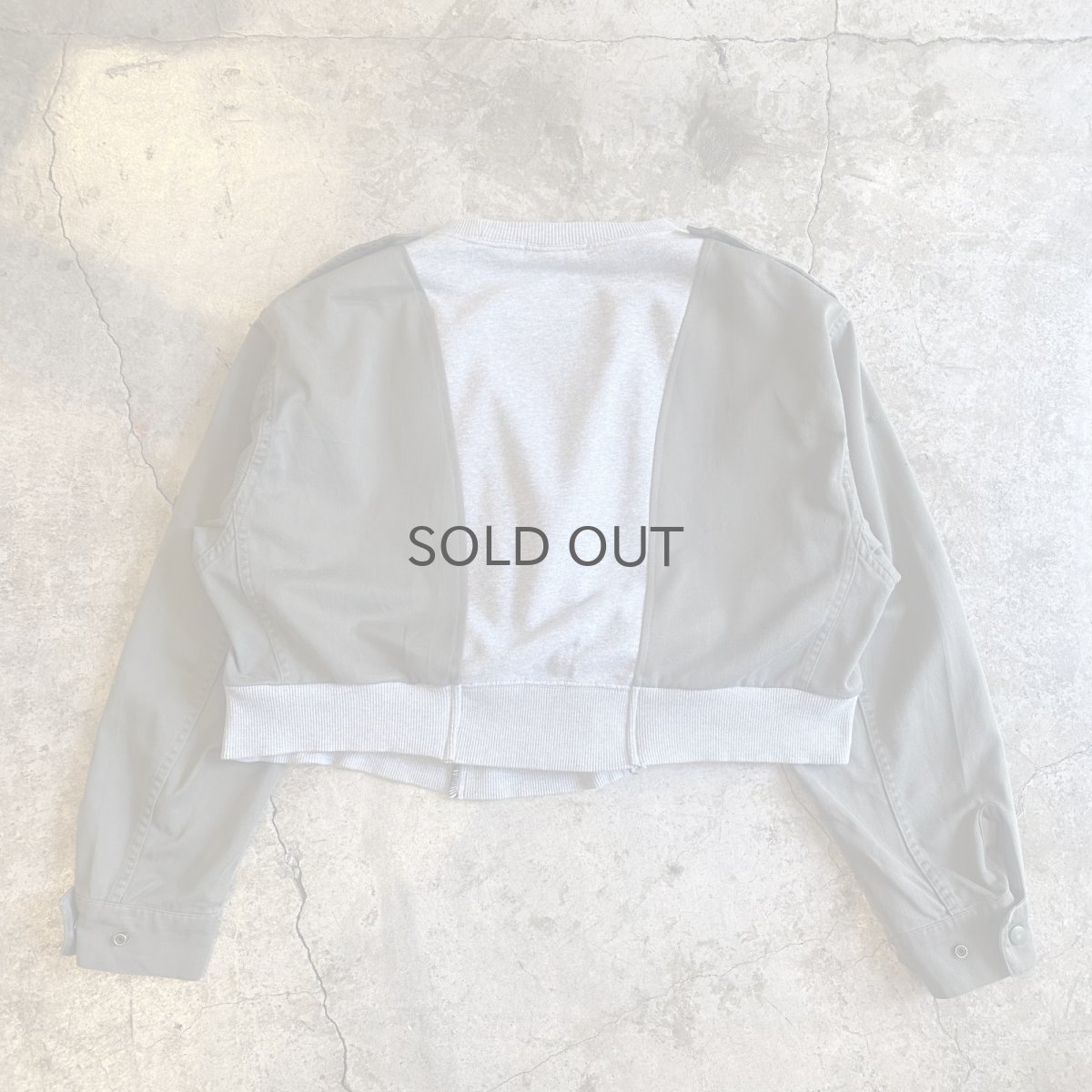 画像2: 【Wiz&Witch】"UNITED" SPORTY MILITARY SWEAT / OS (2)