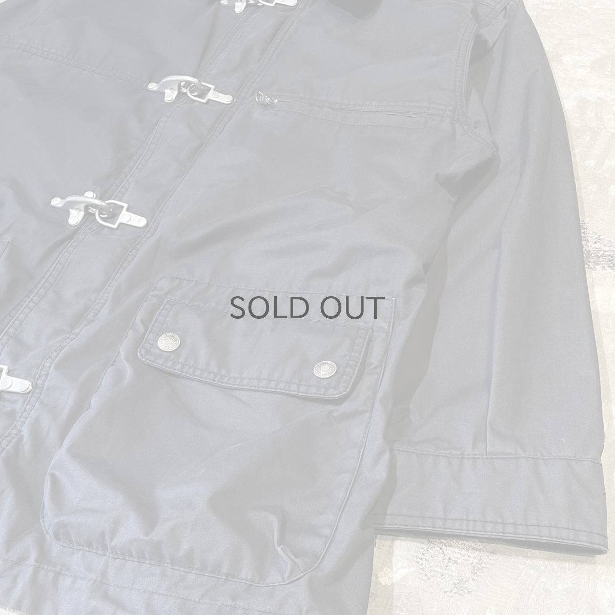 画像6: CHARCOAL COLOR MULTI POCKET FIREMAN JACKET / Mens M(L) (6)