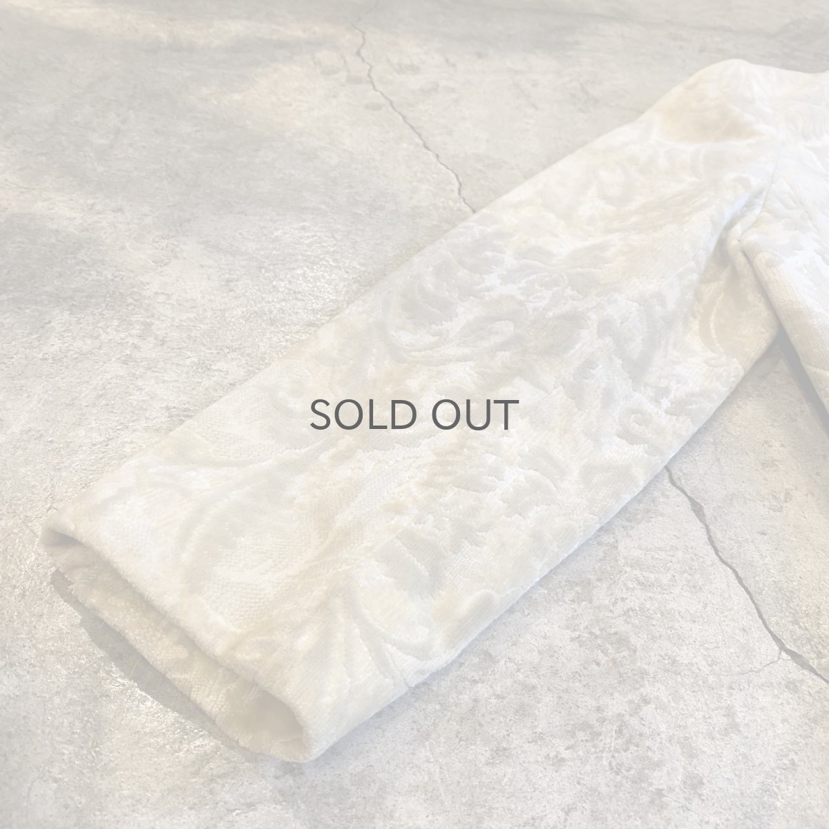 画像7: ORIENTAL ALL OVER PATTERN DESIGN VELVET JACKET / Ladies M (7)