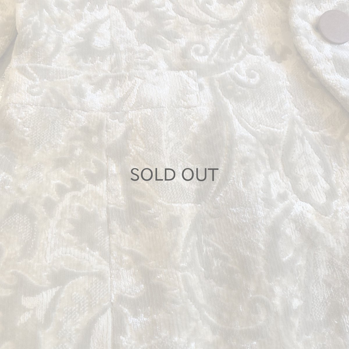 画像6: ORIENTAL ALL OVER PATTERN DESIGN VELVET JACKET / Ladies M (6)